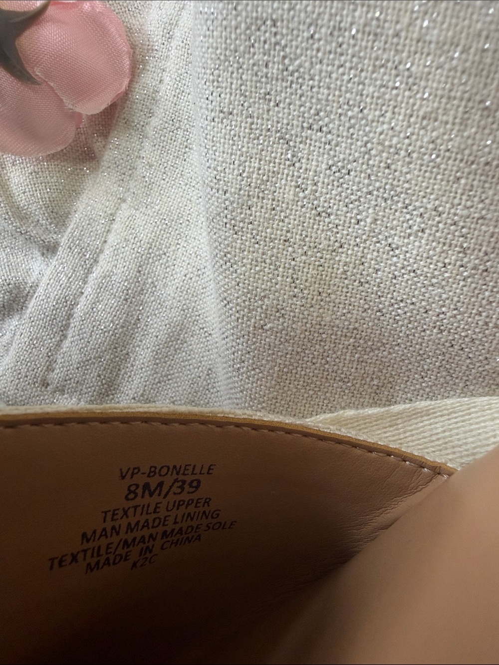 Vince Camuto Cream Ankle-Tie Espadrille Wedges - Picture 10 of 13